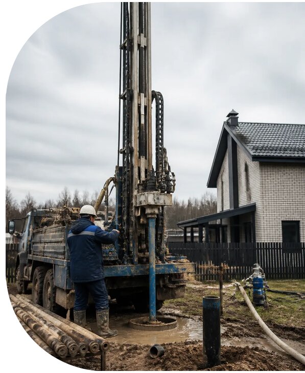 Бурение скважин на воду под ключ в Железногорске от 122652 р. | АПаруса-Жлк
